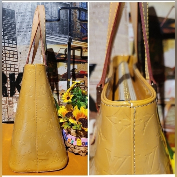 🔥SOLD🔥 LOUIS🌻VUITTON  Monogram Vernise Tote Bag - Picture 6 of 17